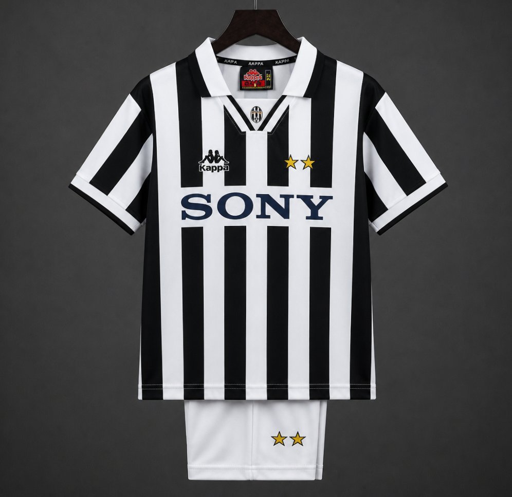 Retro Kids 95/97 Juventus Home Jersey