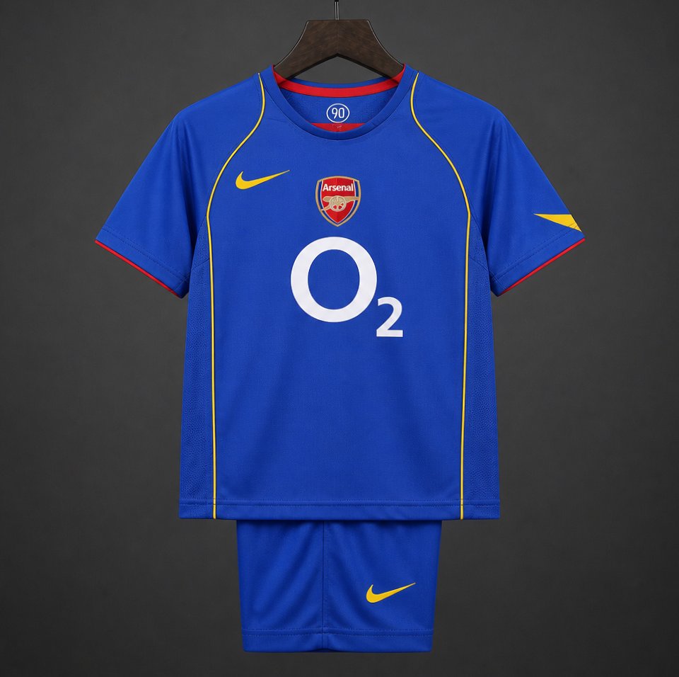 Retro Kids 04/05 Arsenal Away Jersey
