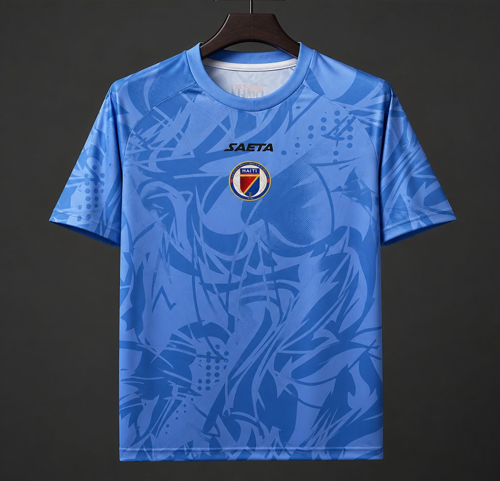 2026 Haiti Goalkeeper Sky Blue Jersey