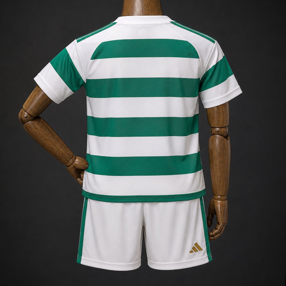 26/27 Kids Celtic Home Jersey -No Sponsors