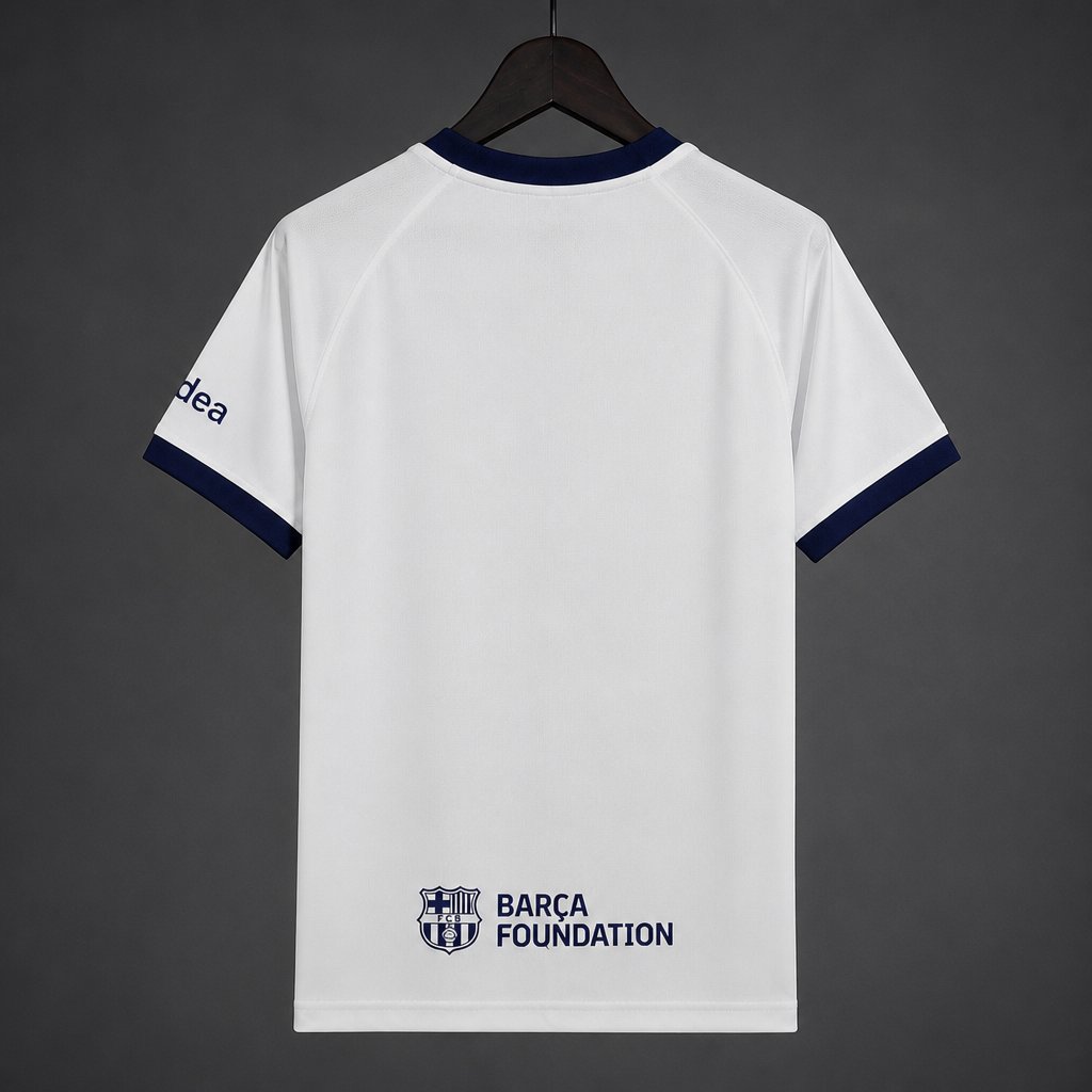 26/27 Barcelona Fourth White&Red Jersey