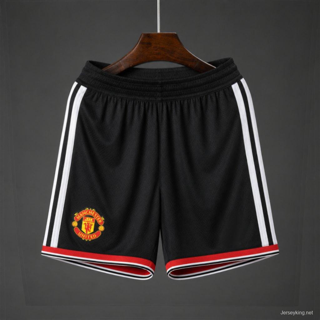 Player Version 26/27 Manchester United Away Black Shorts