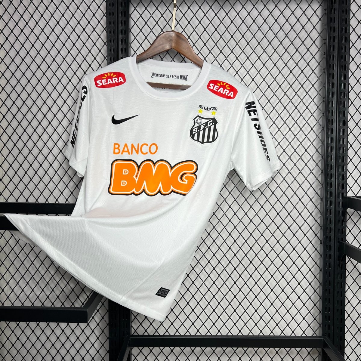 Retro 11/12 Santos Home Jersey