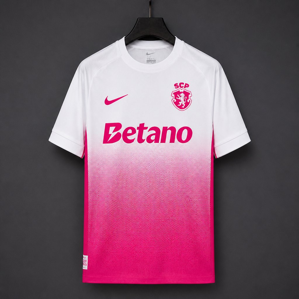26/27 Sporting CP Lisbon October Pink Jersey