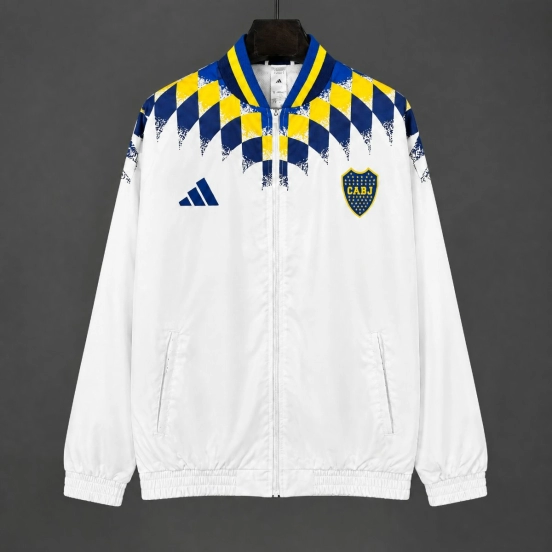 26/27  Boca Juniors Travel 3 Full Zipper Windbreaker