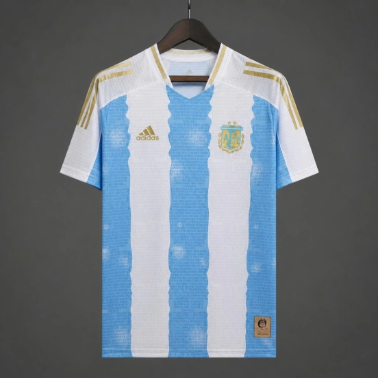 Retro 2021 Argentina x Maradona Tribute Home Jersey