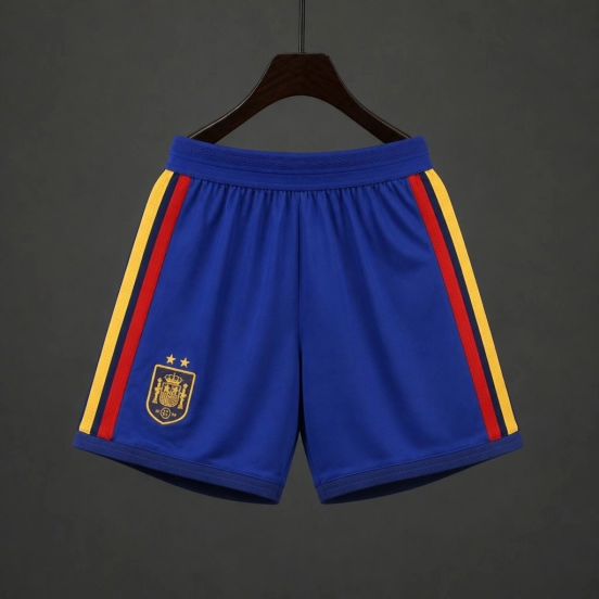 Player Version 26/27 Spain Home 2 Stars Blue Shorts